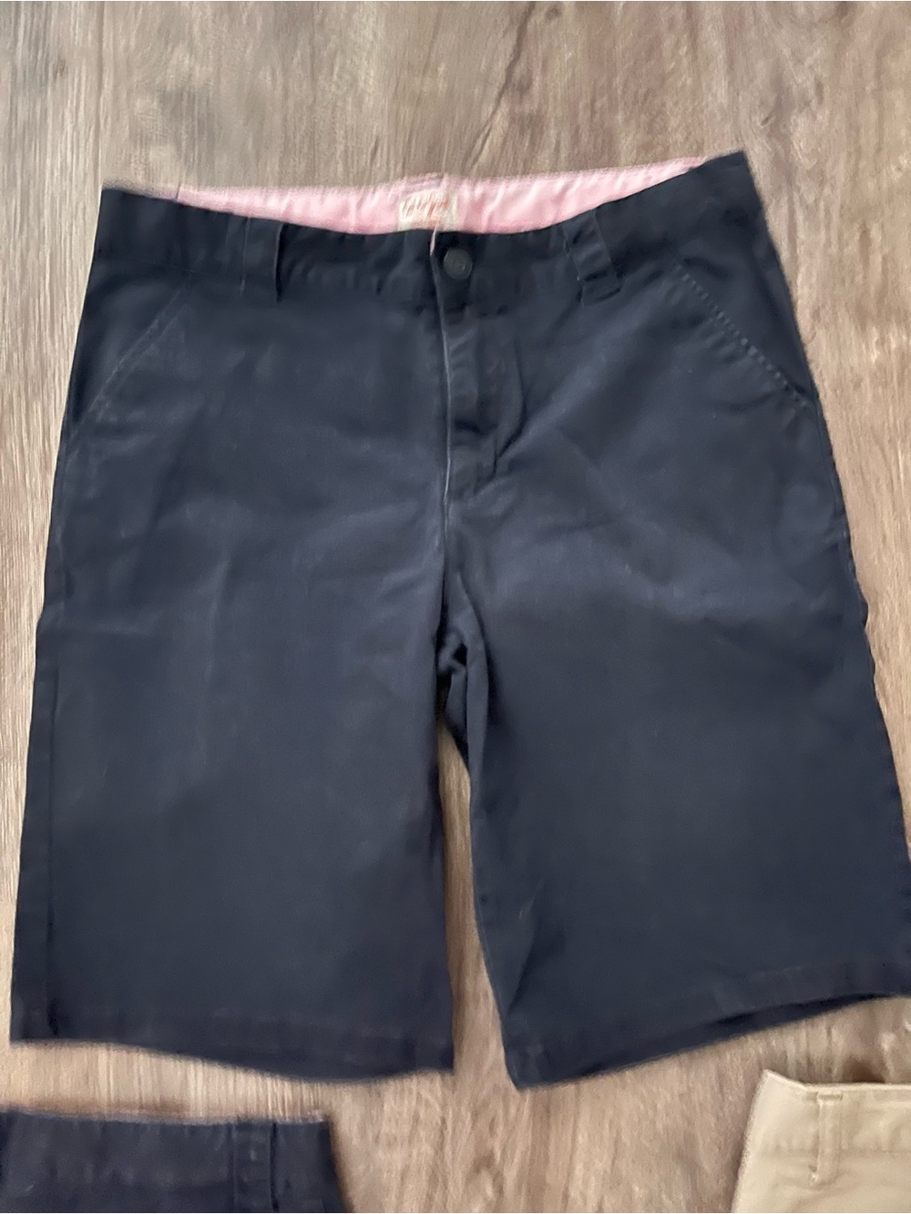 Girls School Uniforms Shorts Cat & Jack Navy Flat-Front  Size 16